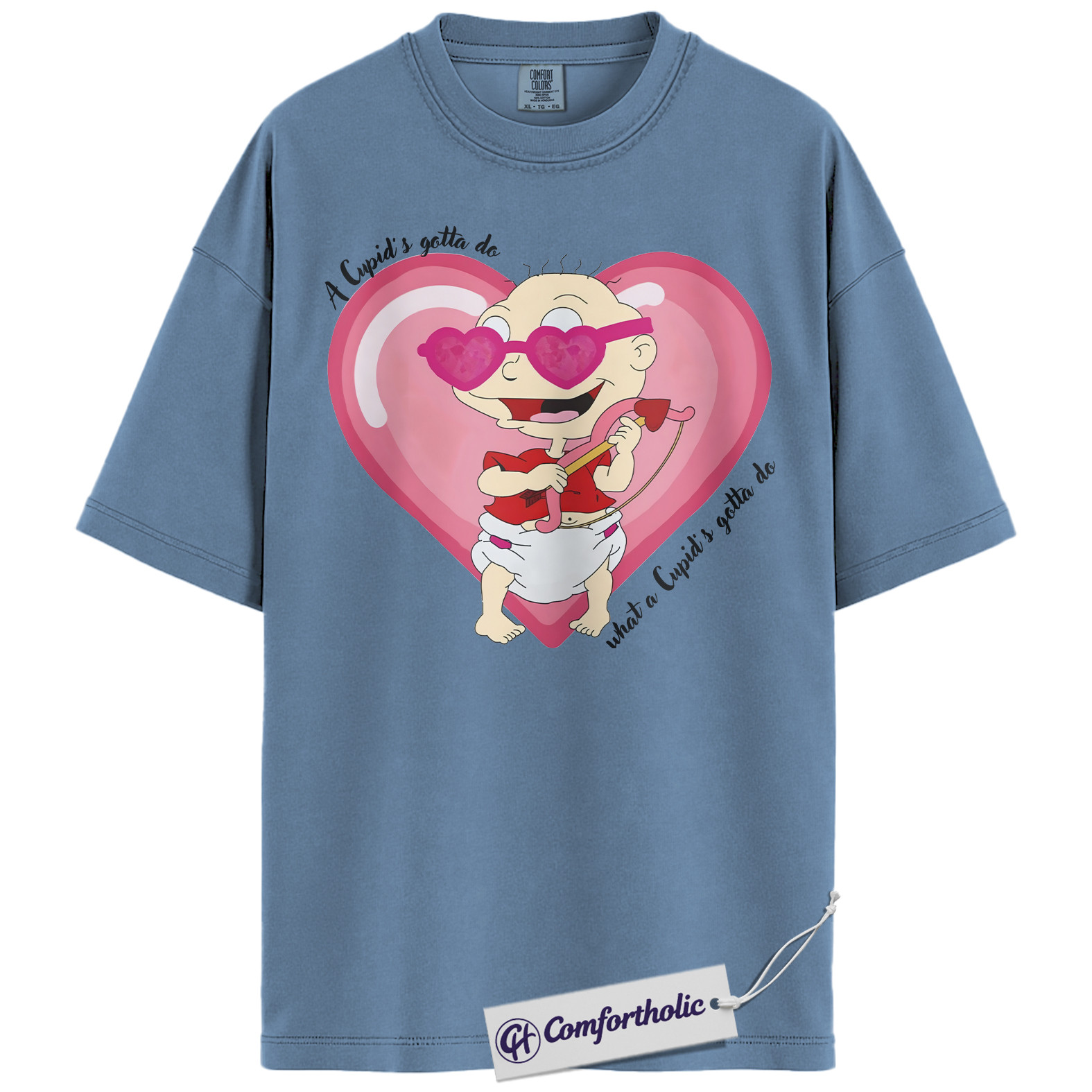 Dil Pickles Shirt, Rugrats Shirt, Valentine's Day Shirt, Animated Graphic Tee, Comfort Colors Shirt - Image 16
