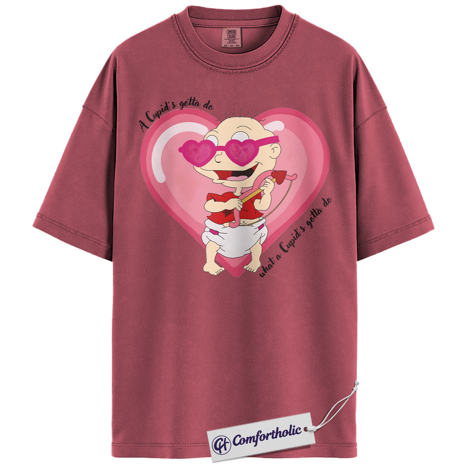 Dil Pickles Shirt, Rugrats Shirt, Valentine's Day Shirt, Animated Graphic Tee, Comfort Colors Shirt - Image 17