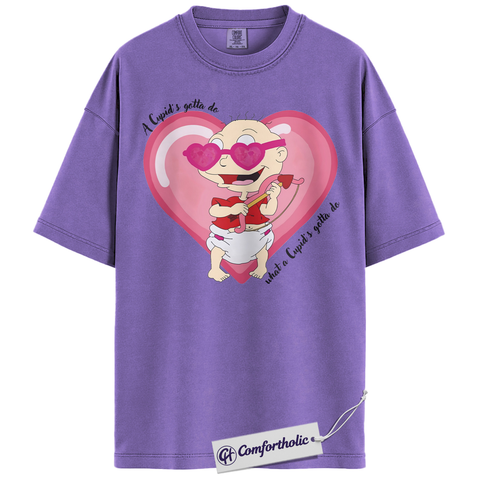 Dil Pickles Shirt, Rugrats Shirt, Valentine's Day Shirt, Animated Graphic Tee, Comfort Colors Shirt - Image 19