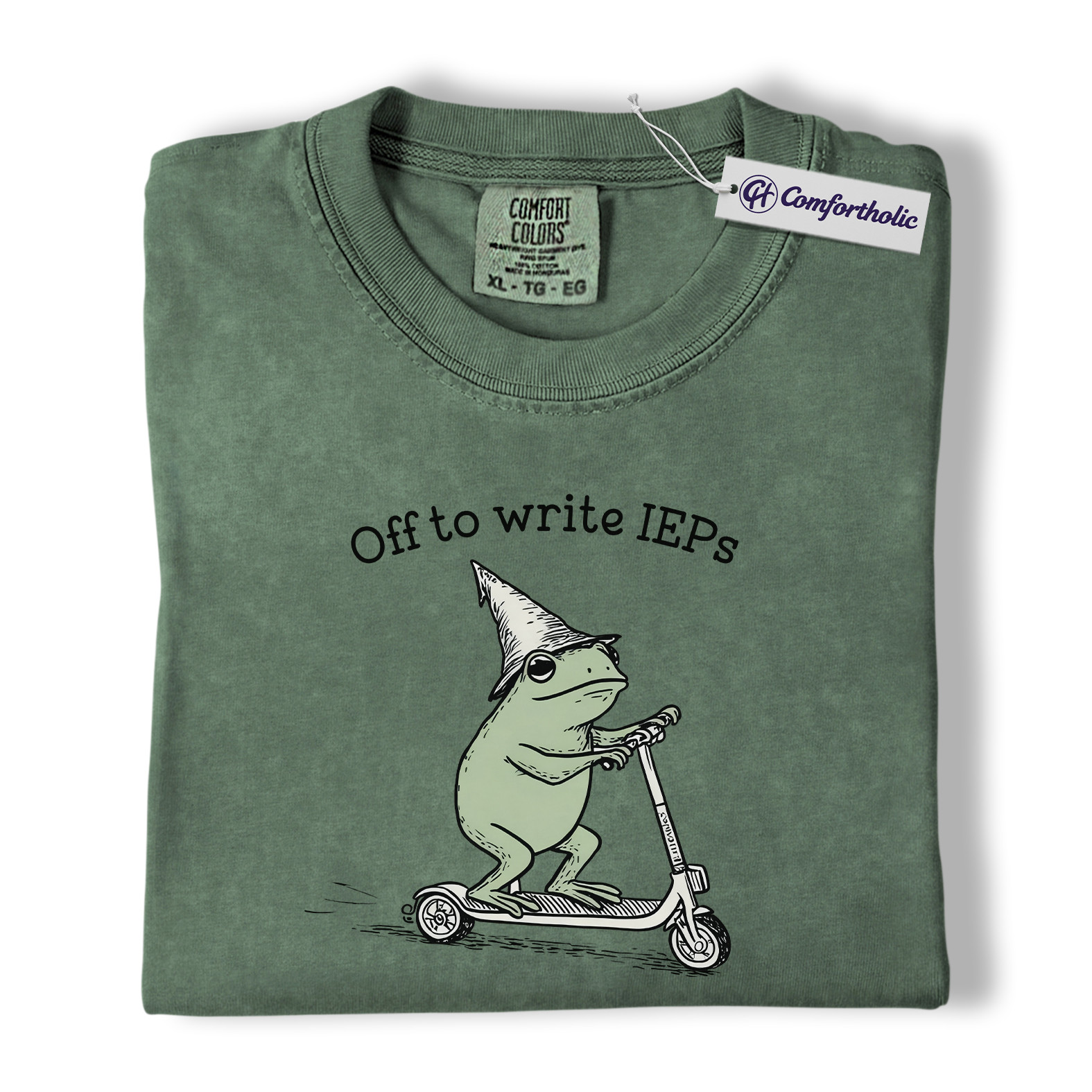 IEP Frog Teacher Shirt, Funny Special Education Graphic Tee, Cute SPED Classroom T-Shirt, Gift for Special Ed Teachers and Educators, Comfort Colors Shirt - Image 5