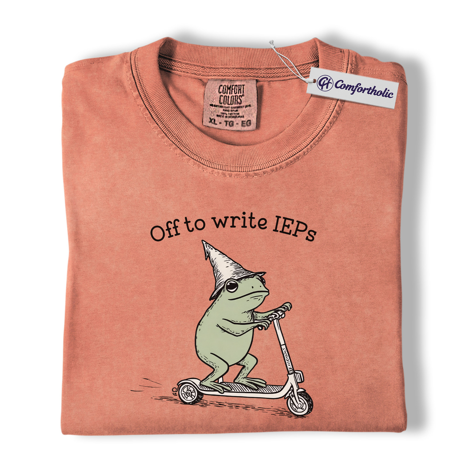IEP Frog Teacher Shirt, Funny Special Education Graphic Tee, Cute SPED Classroom T-Shirt, Gift for Special Ed Teachers and Educators, Comfort Colors Shirt - Image 7
