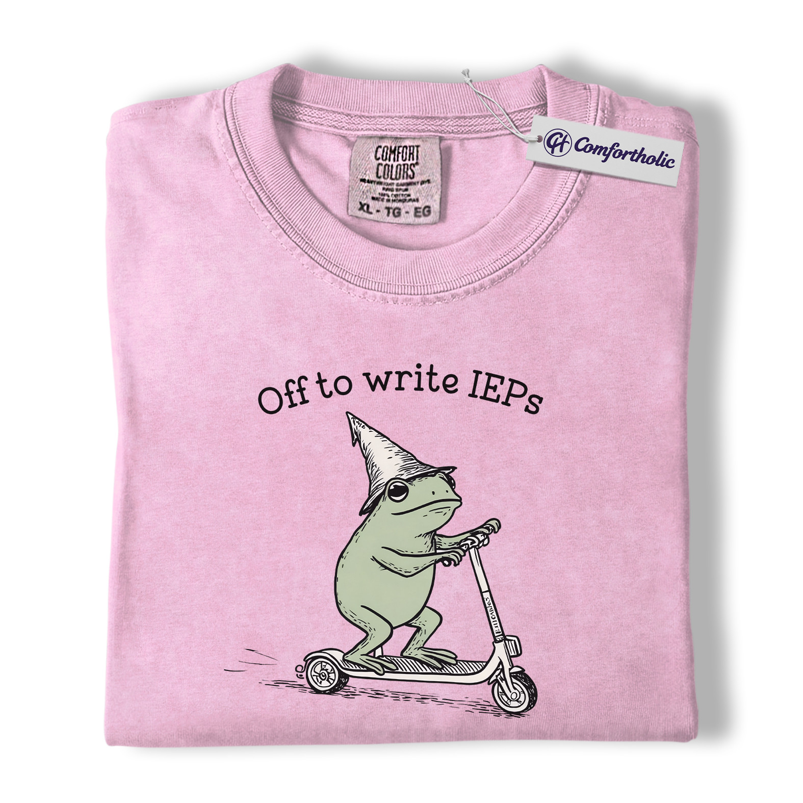 IEP Frog Teacher Shirt, Funny Special Education Graphic Tee, Cute SPED Classroom T-Shirt, Gift for Special Ed Teachers and Educators, Comfort Colors Shirt - Image 8