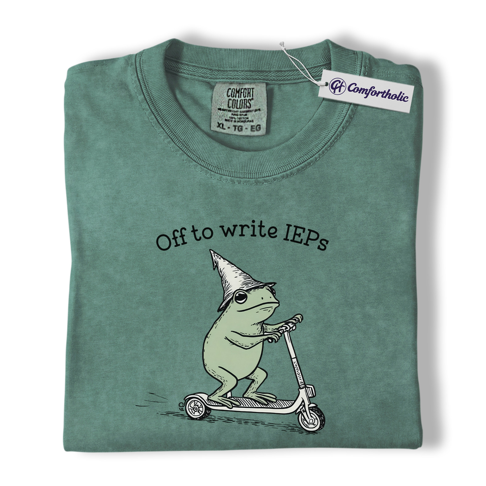 IEP Frog Teacher Shirt, Funny Special Education Graphic Tee, Cute SPED Classroom T-Shirt, Gift for Special Ed Teachers and Educators, Comfort Colors Shirt - Image 10