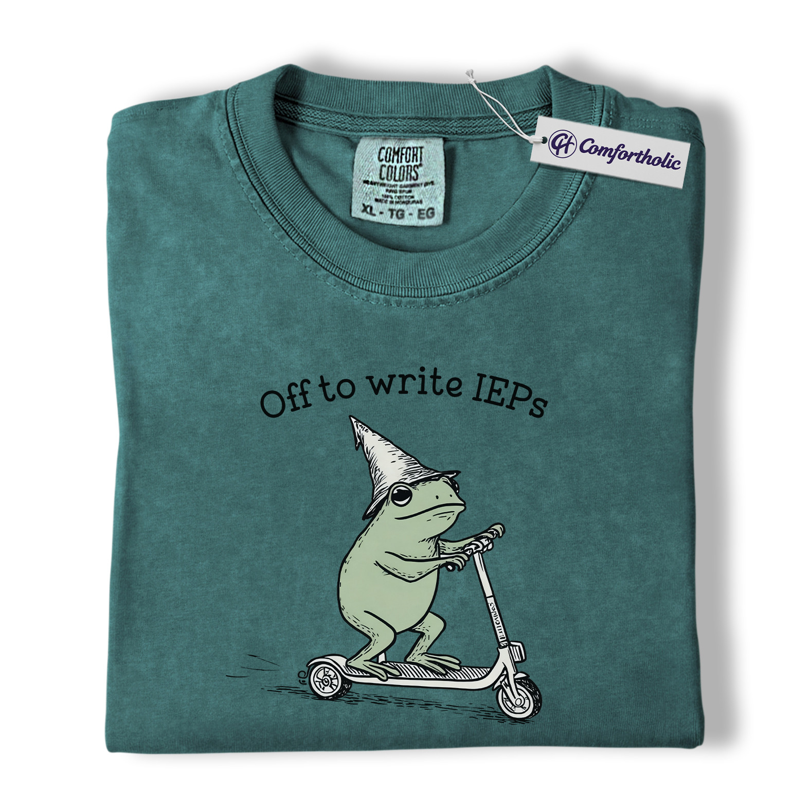 IEP Frog Teacher Shirt, Funny Special Education Graphic Tee, Cute SPED Classroom T-Shirt, Gift for Special Ed Teachers and Educators, Comfort Colors Shirt - Image 11