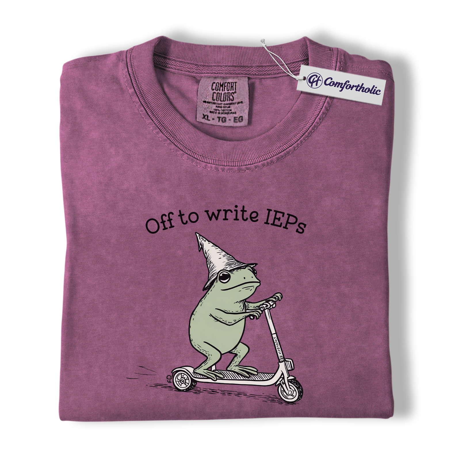 IEP Frog Teacher Shirt, Funny Special Education Graphic Tee, Cute SPED Classroom T-Shirt, Gift for Special Ed Teachers and Educators, Comfort Colors Shirt - Image 15