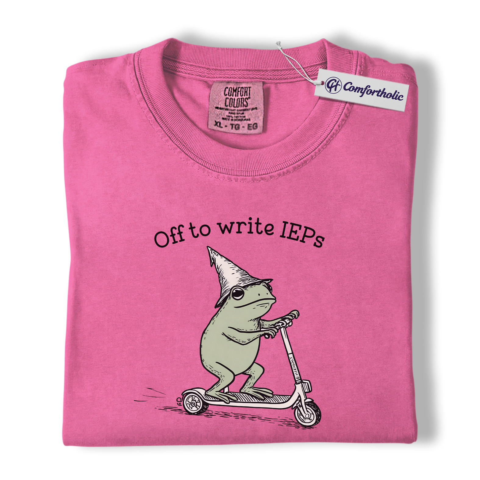 IEP Frog Teacher Shirt, Funny Special Education Graphic Tee, Cute SPED Classroom T-Shirt, Gift for Special Ed Teachers and Educators, Comfort Colors Shirt - Image 16