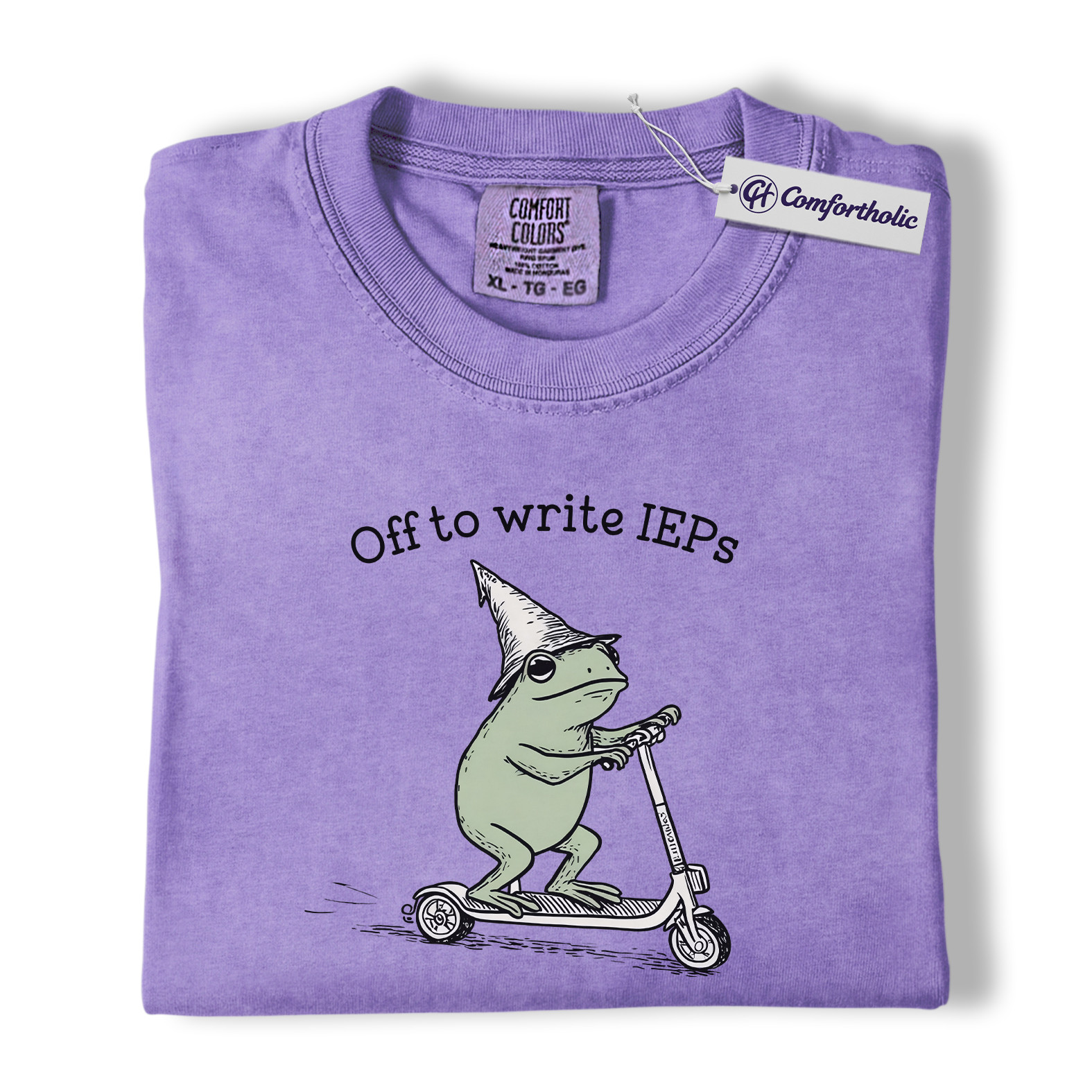 IEP Frog Teacher Shirt, Funny Special Education Graphic Tee, Cute SPED Classroom T-Shirt, Gift for Special Ed Teachers and Educators, Comfort Colors Shirt - Image 20