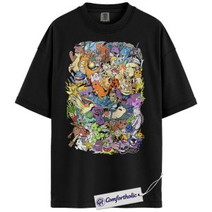 Pokemon Shirt, PKM T-Shirt, Anime Graphic Tee, Anime Comfort Colors Shirt