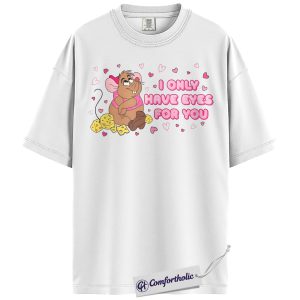 Alternative view of Gus Shirt, Cinderella Shirt, Valentine's Day Shirt, Animated Graphic Tee, Comfort Colors Shirt