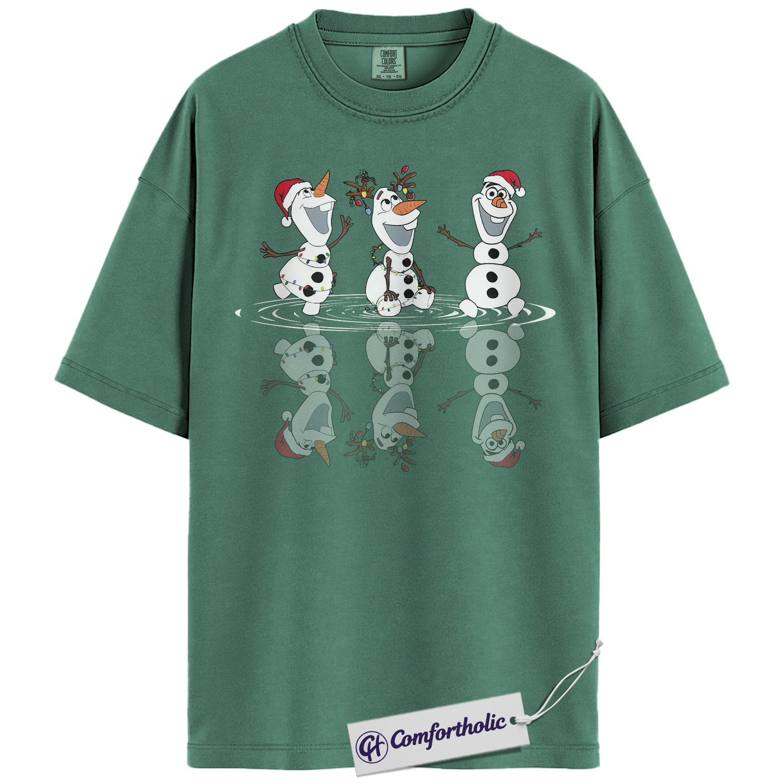 Olaf Shirt, Frozen Shirt, Christmas Shirt, Animated Graphic Tee, Comfort Colors Shirt - Image 10