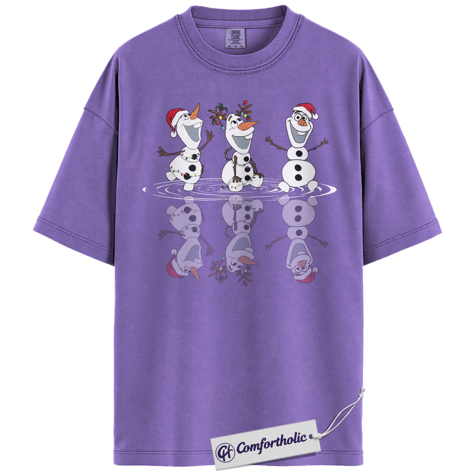 Olaf Shirt, Frozen Shirt, Christmas Shirt, Animated Graphic Tee, Comfort Colors Shirt - Image 19