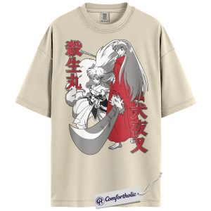 Sesshomaru Shirt, Inuyasha Shirt, Anime Graphic Tee, Comfort Colors Shirt