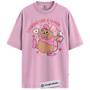 Gus Shirt, Cinderella Shirt, Valentine's Day Shirt, Animated Graphic Tee, Comfort Colors Shirt