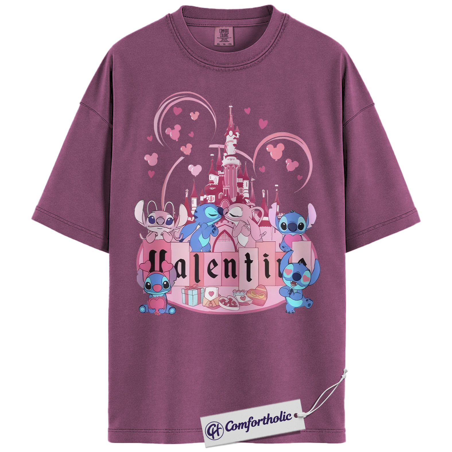 Lilo and Stitch Shirt, Valentine's Day Shirt, Animated Graphic Tee, Comfort Colors Shirt - Image 11