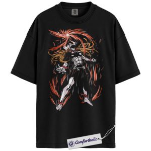 Ichigo Kurosaki Shirt, Bleach Shirt, Anime Graphic Tee, Comfort Colors Shirt