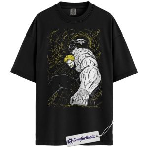 Escanor Shirt, Seven Deadly Sins Shirt, Anime Graphic Tee, Comfort Colors Shirt
