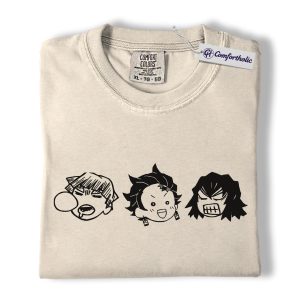Demon Slayer Shirt, Anime Graphic Tee, Comfort Colors Shirt