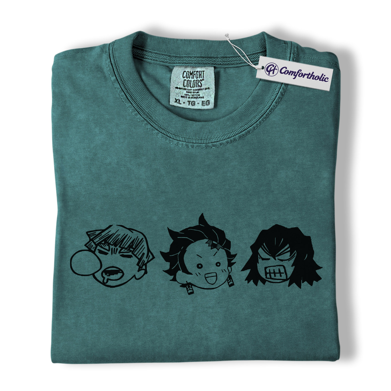 Demon Slayer Shirt, Anime Graphic Tee, Comfort Colors Shirt - Image 10