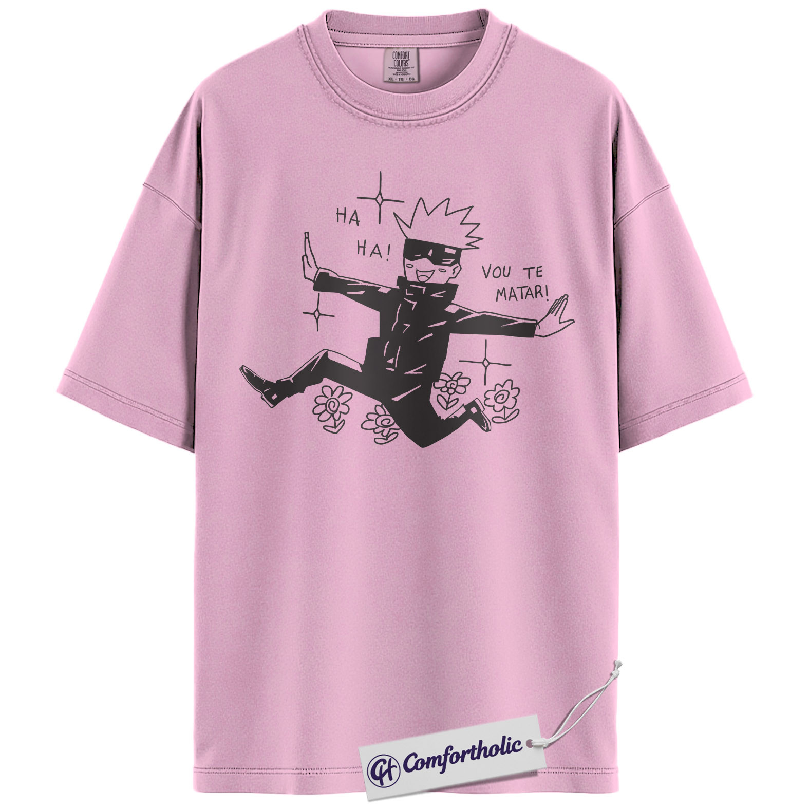 Satoru Gojo Shirt, Jujutsu Kaisen Shirt, Anime Graphic Tee, Comfort Colors Shirt - Image 5