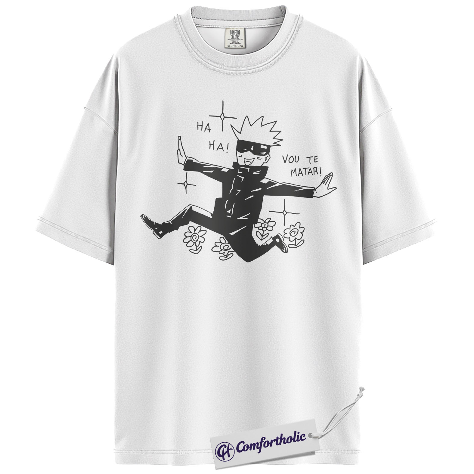 Satoru Gojo Shirt, Jujutsu Kaisen Shirt, Anime Graphic Tee, Comfort Colors Shirt - Image 2