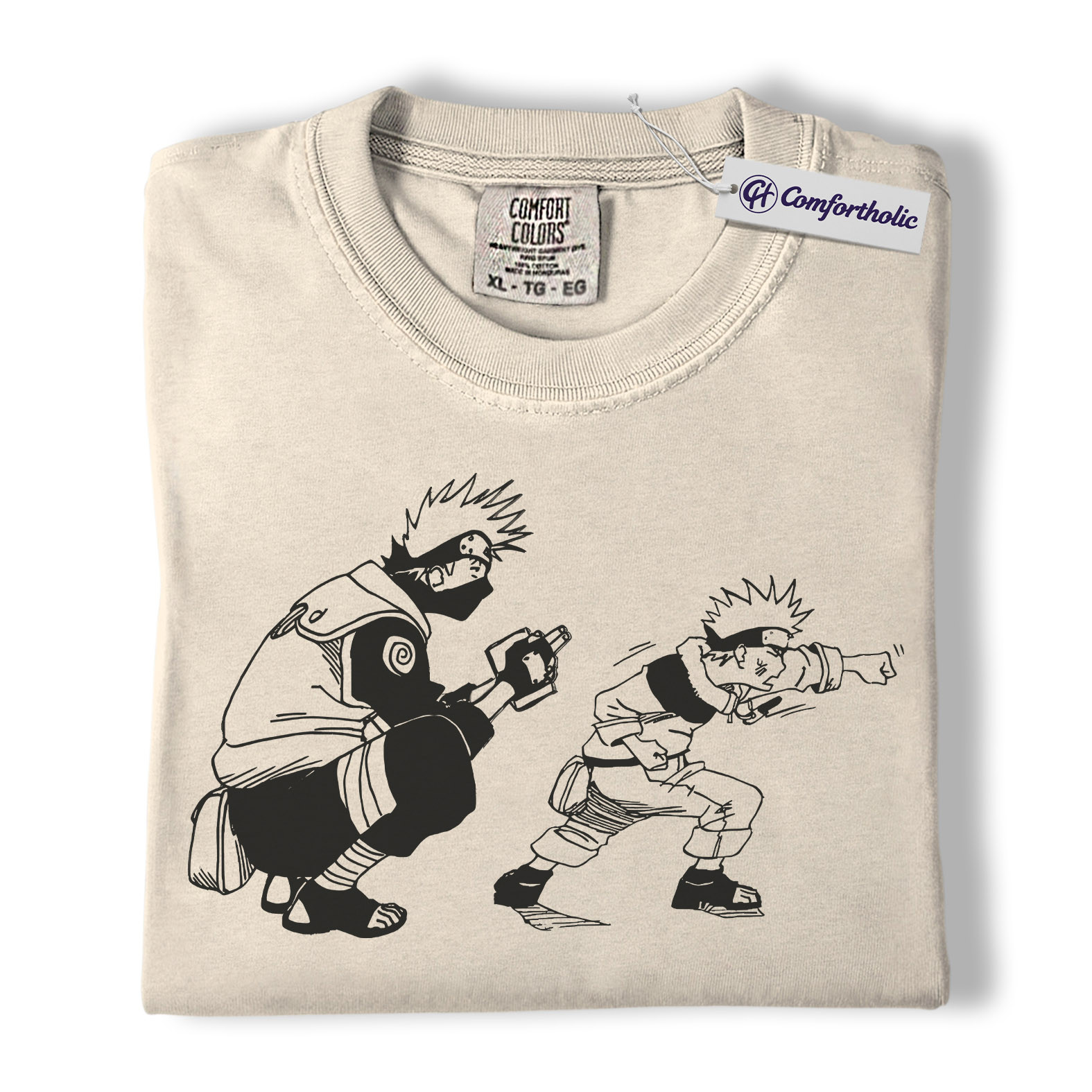 Kakashi Shirt, Naruto Shirt, Anime Graphic Tee, Comfort Colors Shirt