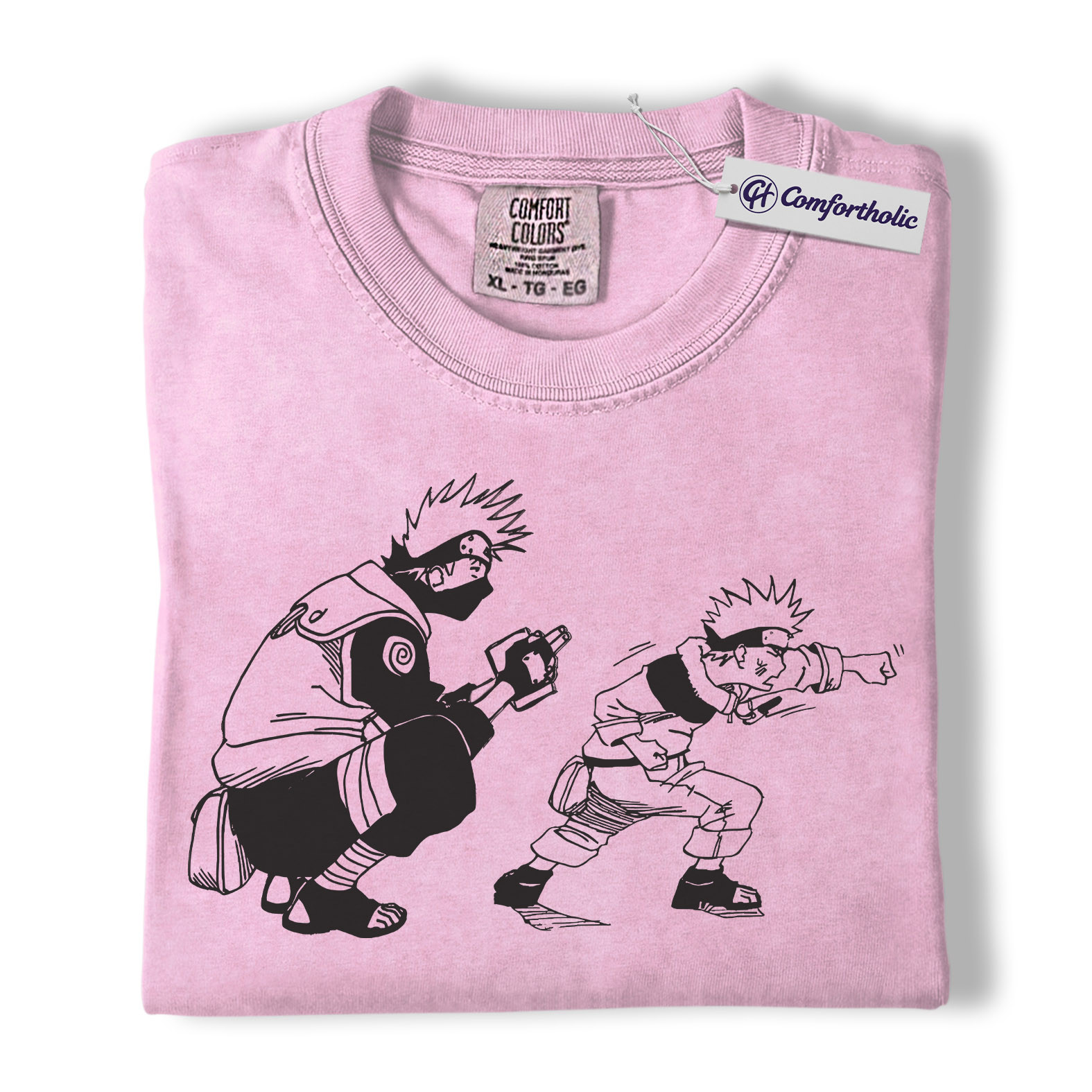 Kakashi Shirt, Naruto Shirt, Anime Graphic Tee, Comfort Colors Shirt - Image 5