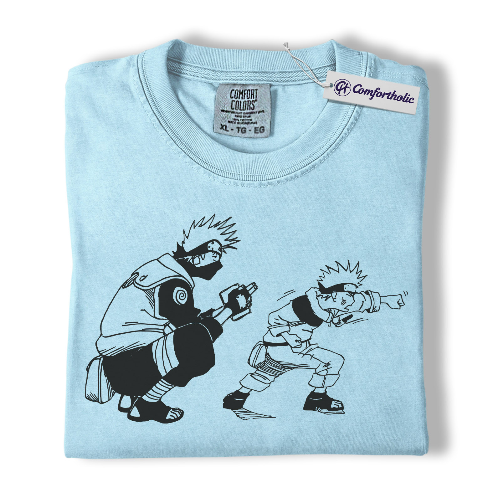 Kakashi Shirt, Naruto Shirt, Anime Graphic Tee, Comfort Colors Shirt - Image 10