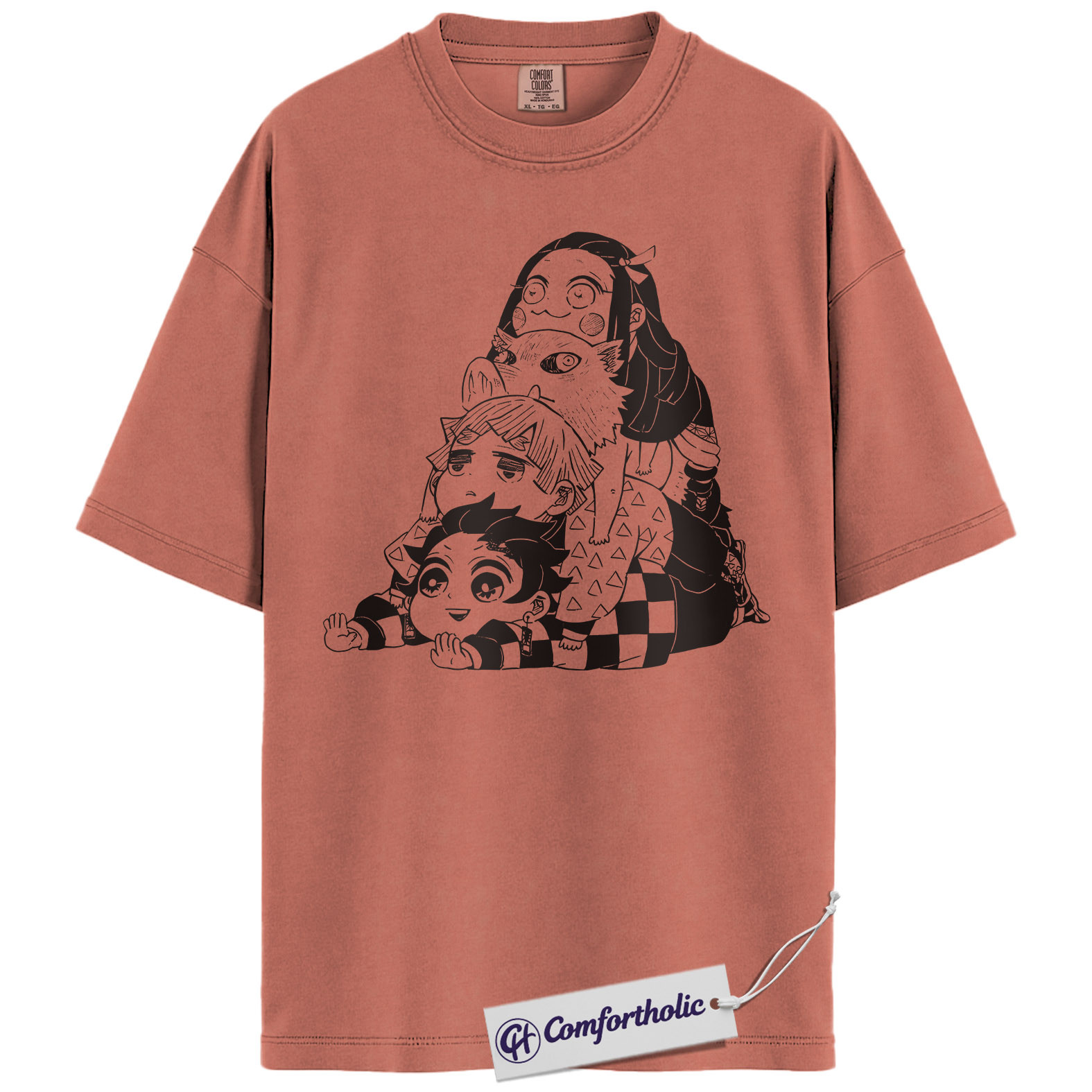 Demon Slayer Shirt, Anime Graphic Tee, Comfort Colors Shirt - Image 4