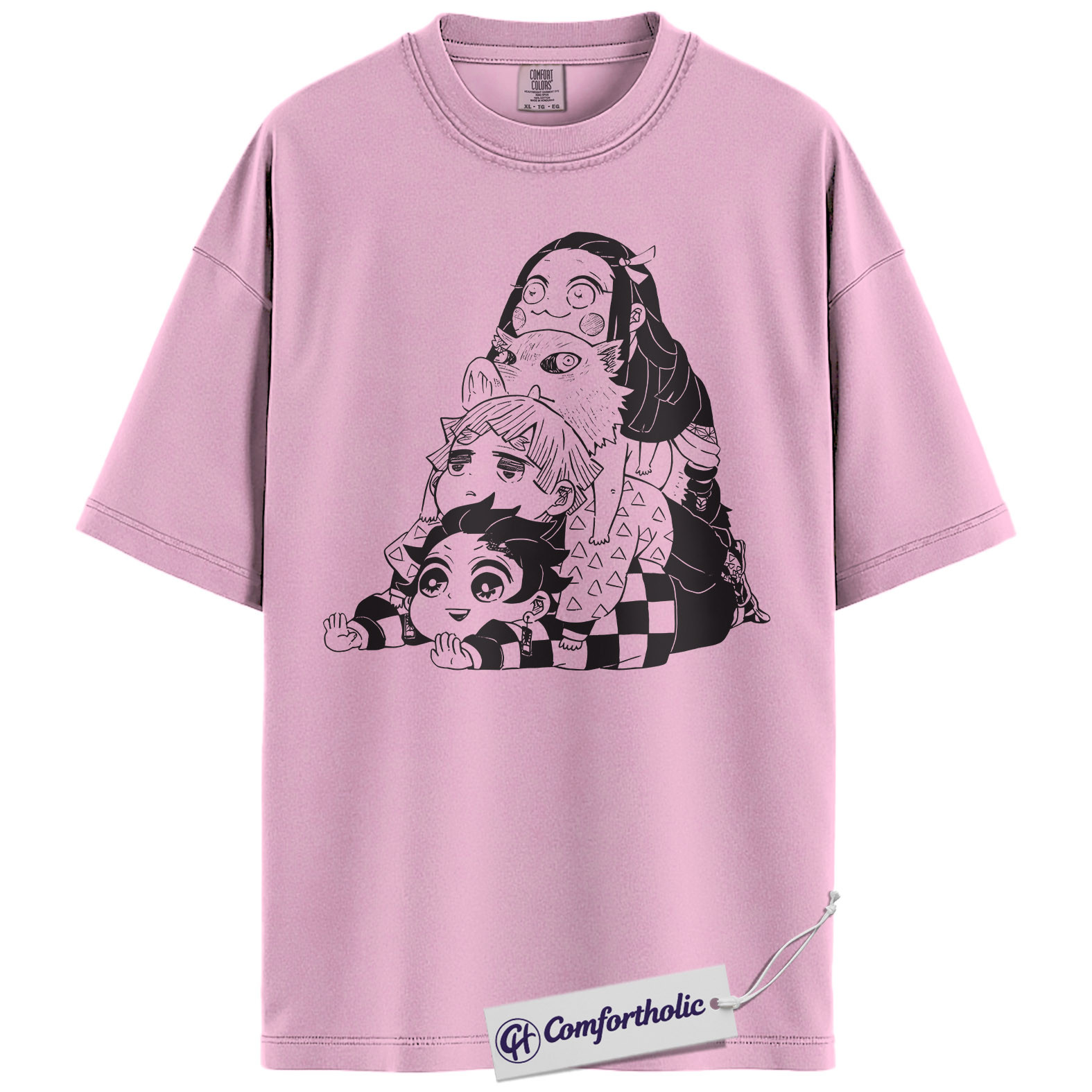 Demon Slayer Shirt, Anime Graphic Tee, Comfort Colors Shirt - Image 5