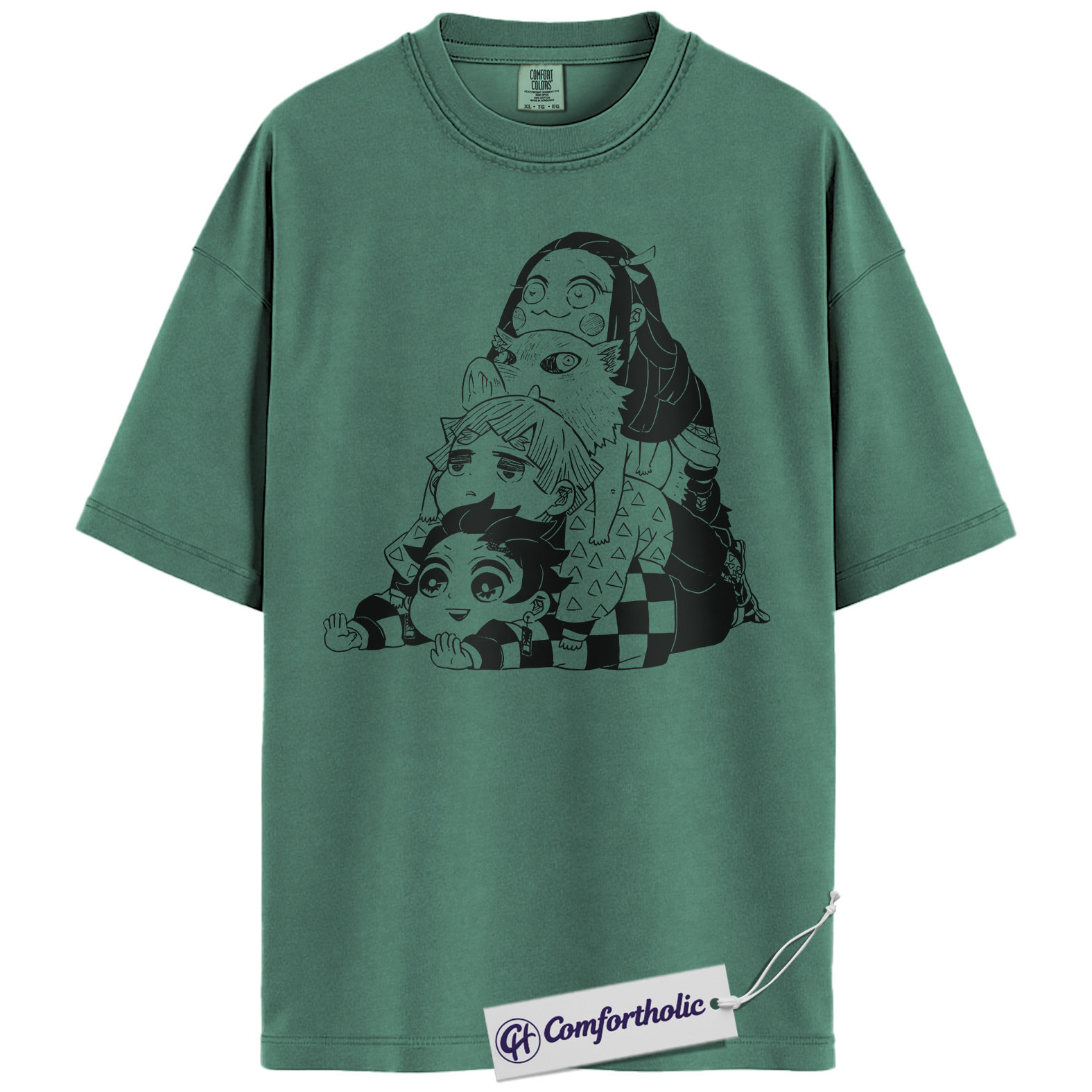 Demon Slayer Shirt, Anime Graphic Tee, Comfort Colors Shirt - Image 7