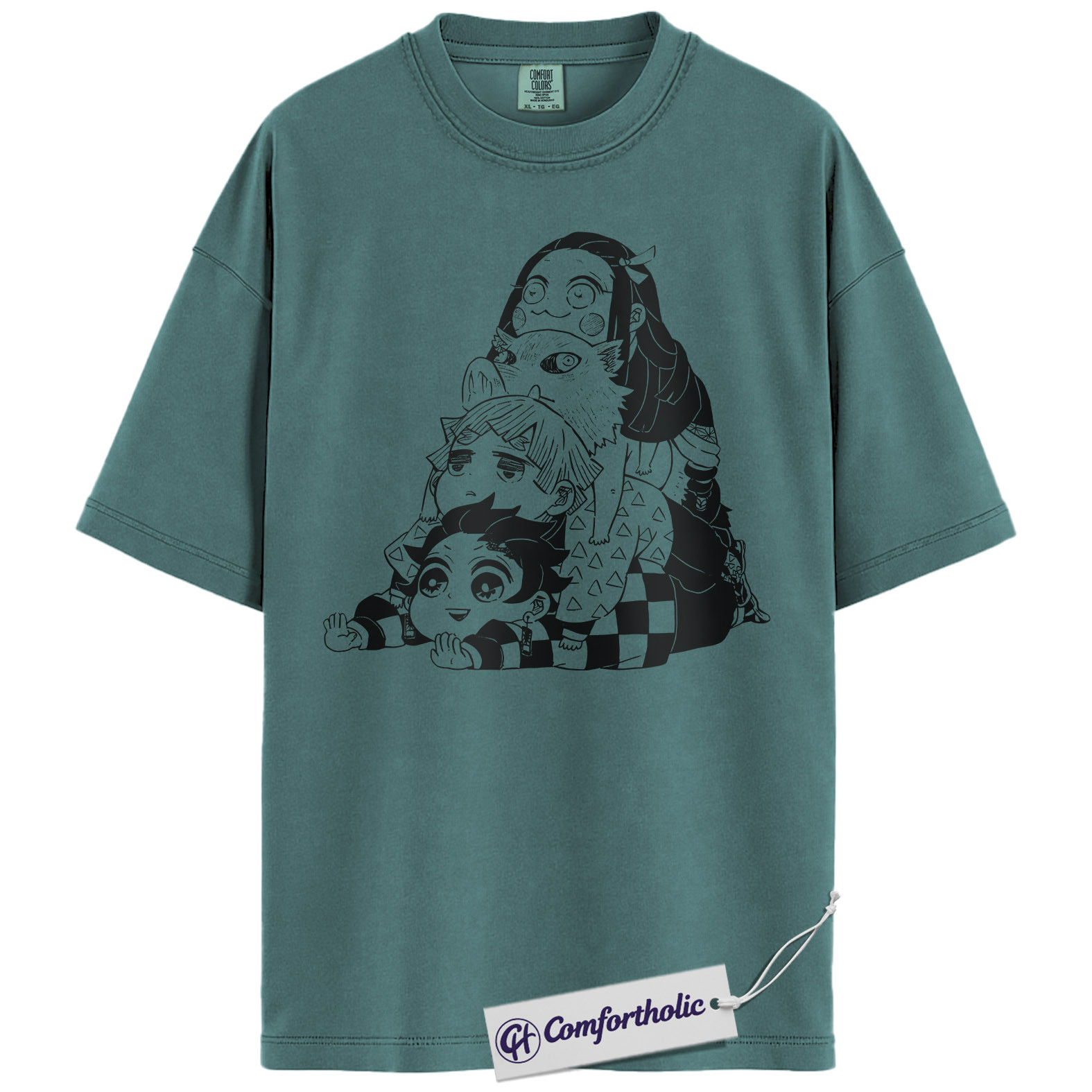 Demon Slayer Shirt, Anime Graphic Tee, Comfort Colors Shirt - Image 8