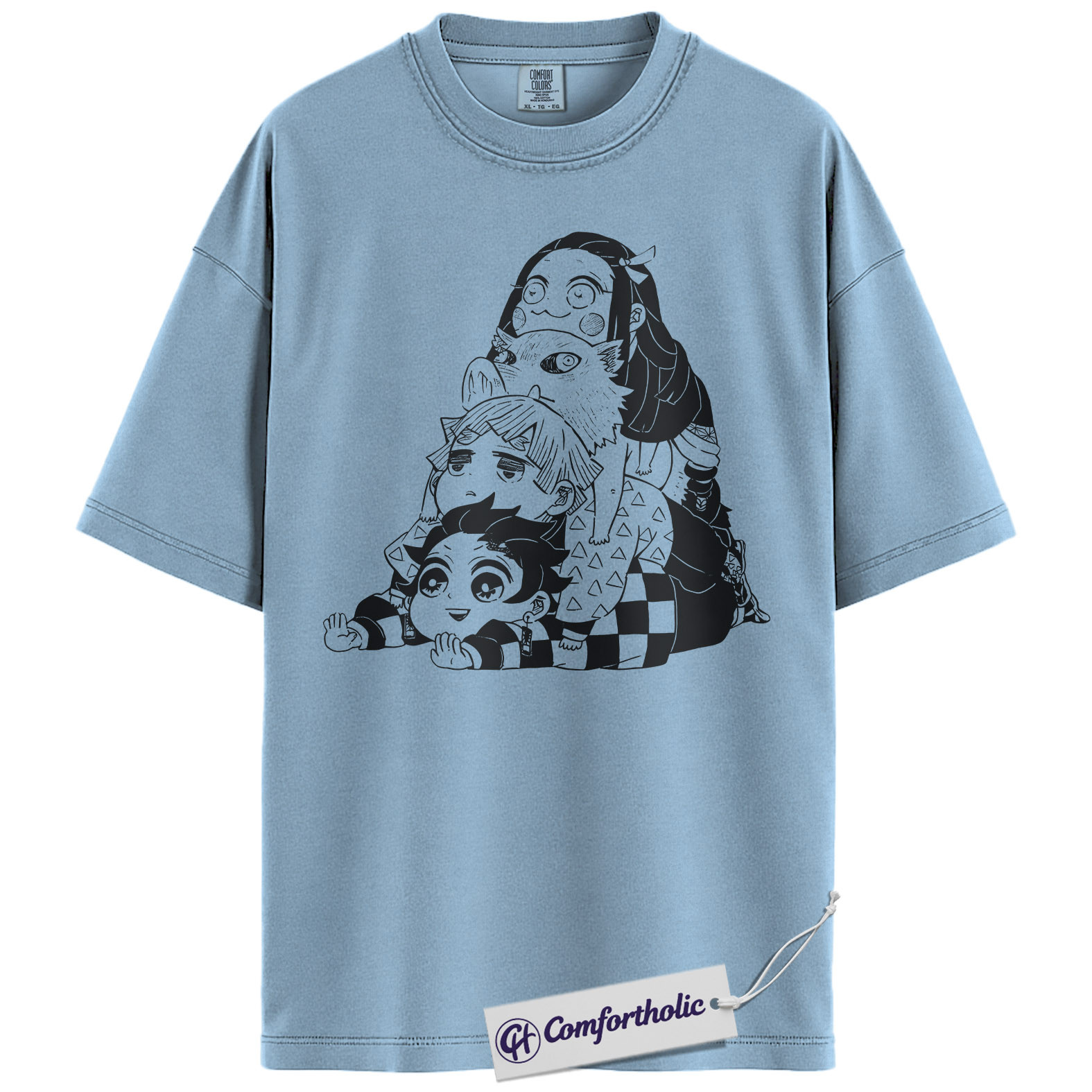 Demon Slayer Shirt, Anime Graphic Tee, Comfort Colors Shirt - Image 11