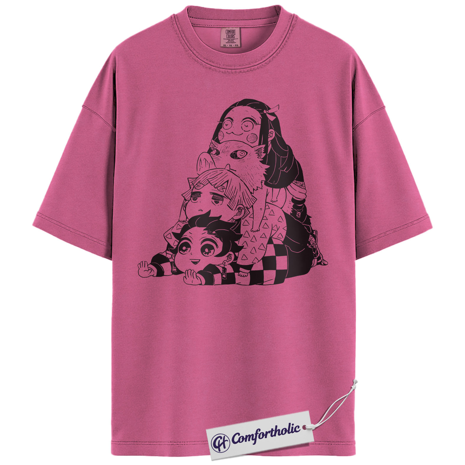 Demon Slayer Shirt, Anime Graphic Tee, Comfort Colors Shirt - Image 12