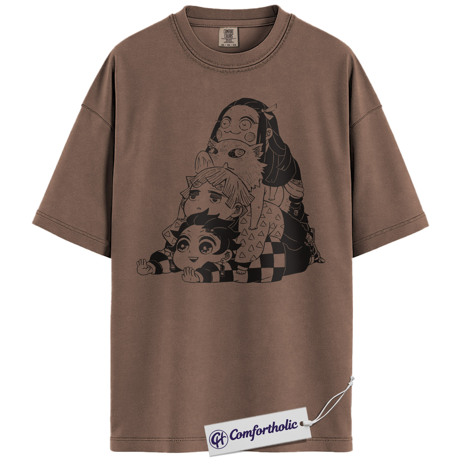 Demon Slayer Shirt, Anime Graphic Tee, Comfort Colors Shirt - Image 15