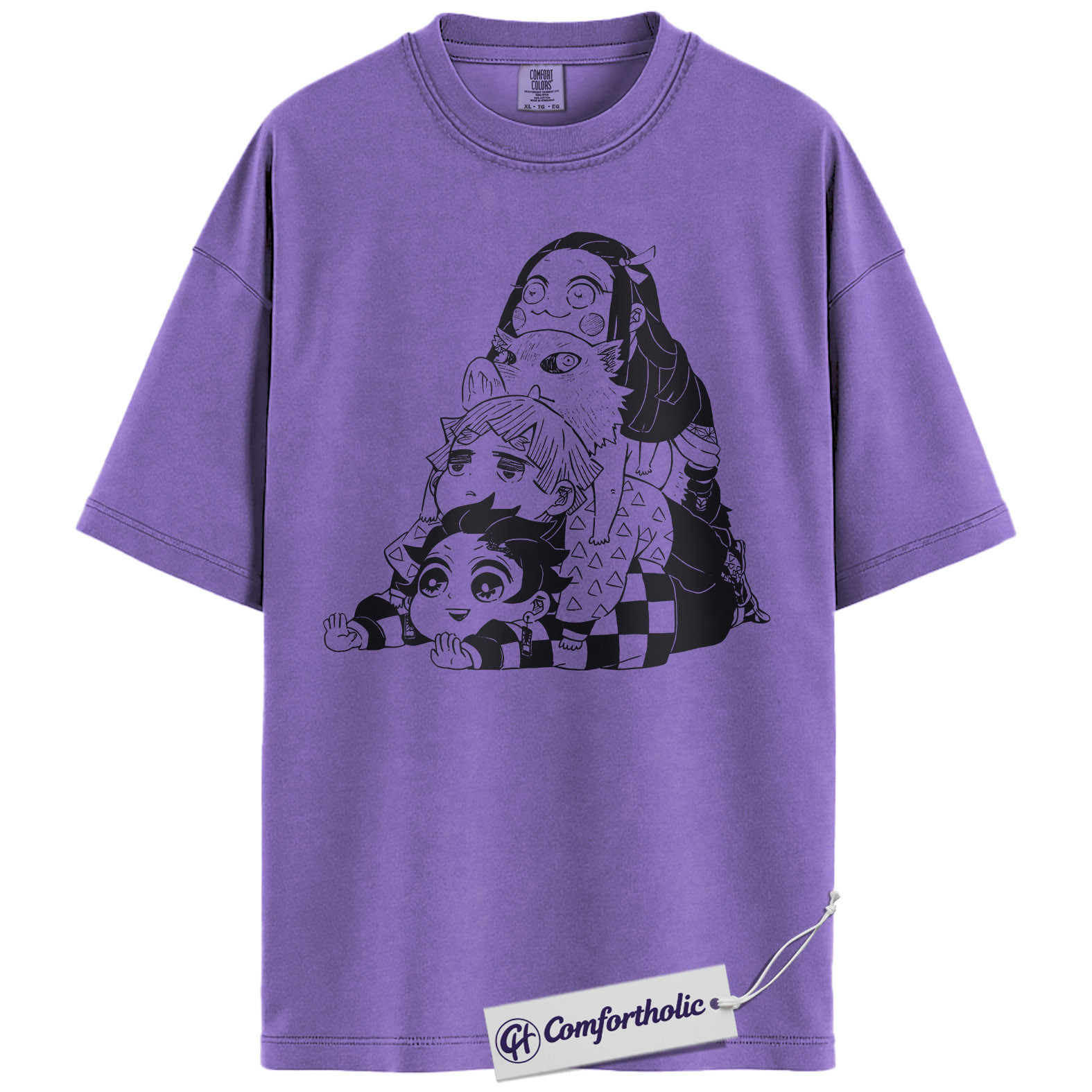 Demon Slayer Shirt, Anime Graphic Tee, Comfort Colors Shirt - Image 16