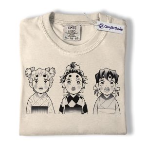 Demon Slayer Shirt, Anime Graphic Tee, Comfort Colors Shirt