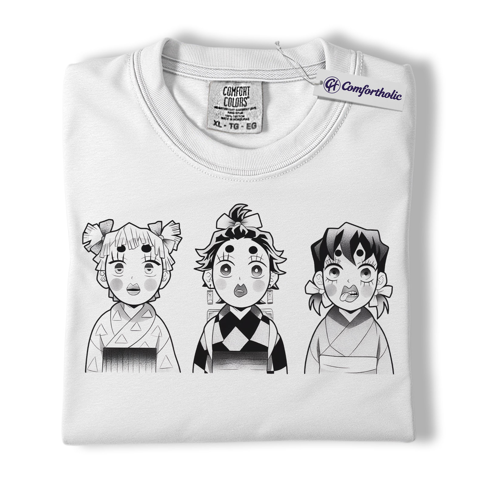 Demon Slayer Shirt, Anime Graphic Tee, Comfort Colors Shirt - Image 2