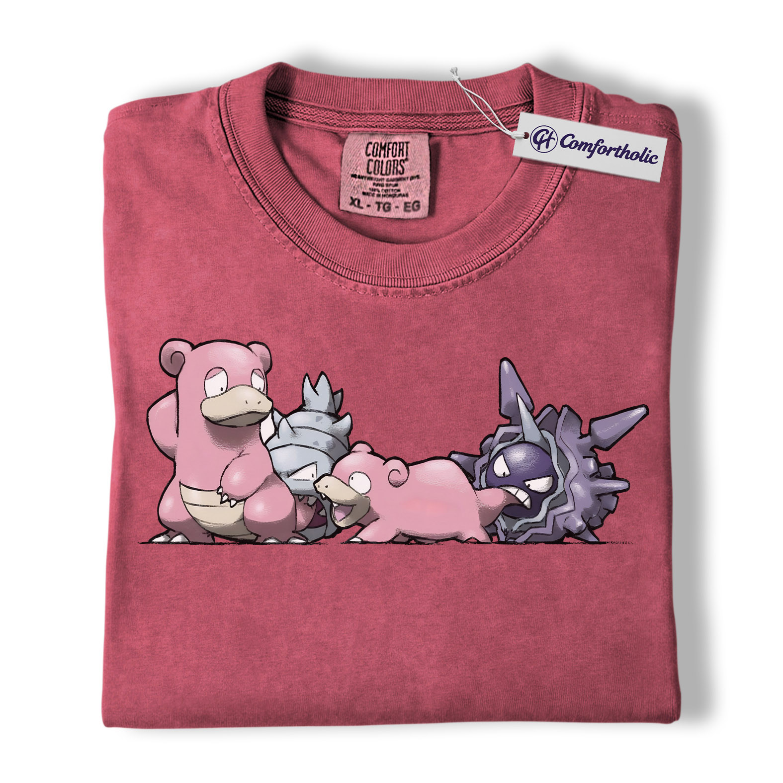 Slowpoke Shirt, Slowbro Shirt, Cloyster Shirt, Pokemon Shirt, PKM Shirt, Anime Graphic Tee, Comfort Colors Shirt - Image 18