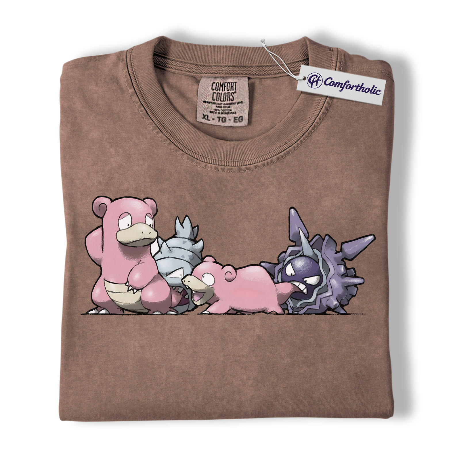 Slowpoke Shirt, Slowbro Shirt, Cloyster Shirt, Pokemon Shirt, PKM Shirt, Anime Graphic Tee, Comfort Colors Shirt - Image 19