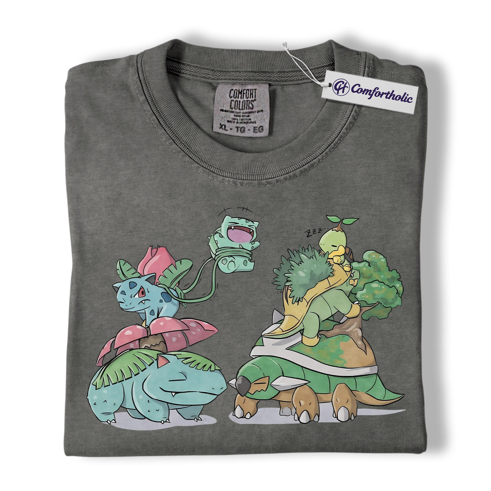 Pokemon Shirt, PKM Shirt, Anime Graphic Tee, Comfort Colors Shirt - Image 2