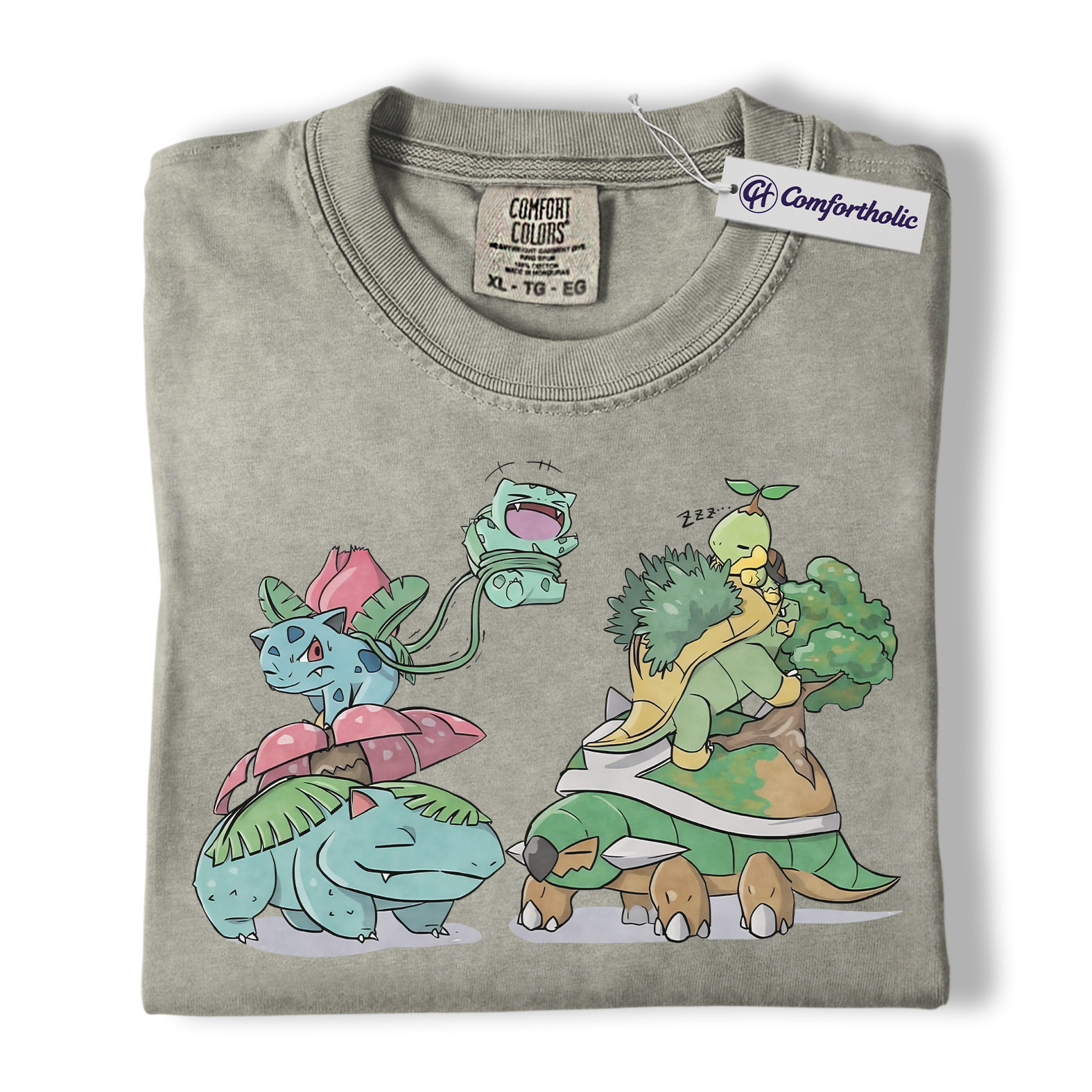 Pokemon Shirt, PKM Shirt, Anime Graphic Tee, Comfort Colors Shirt - Image 5