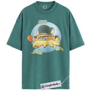 Pokemon Shirt, PKM Shirt, Anime Graphic Tee, Comfort Colors Shirt