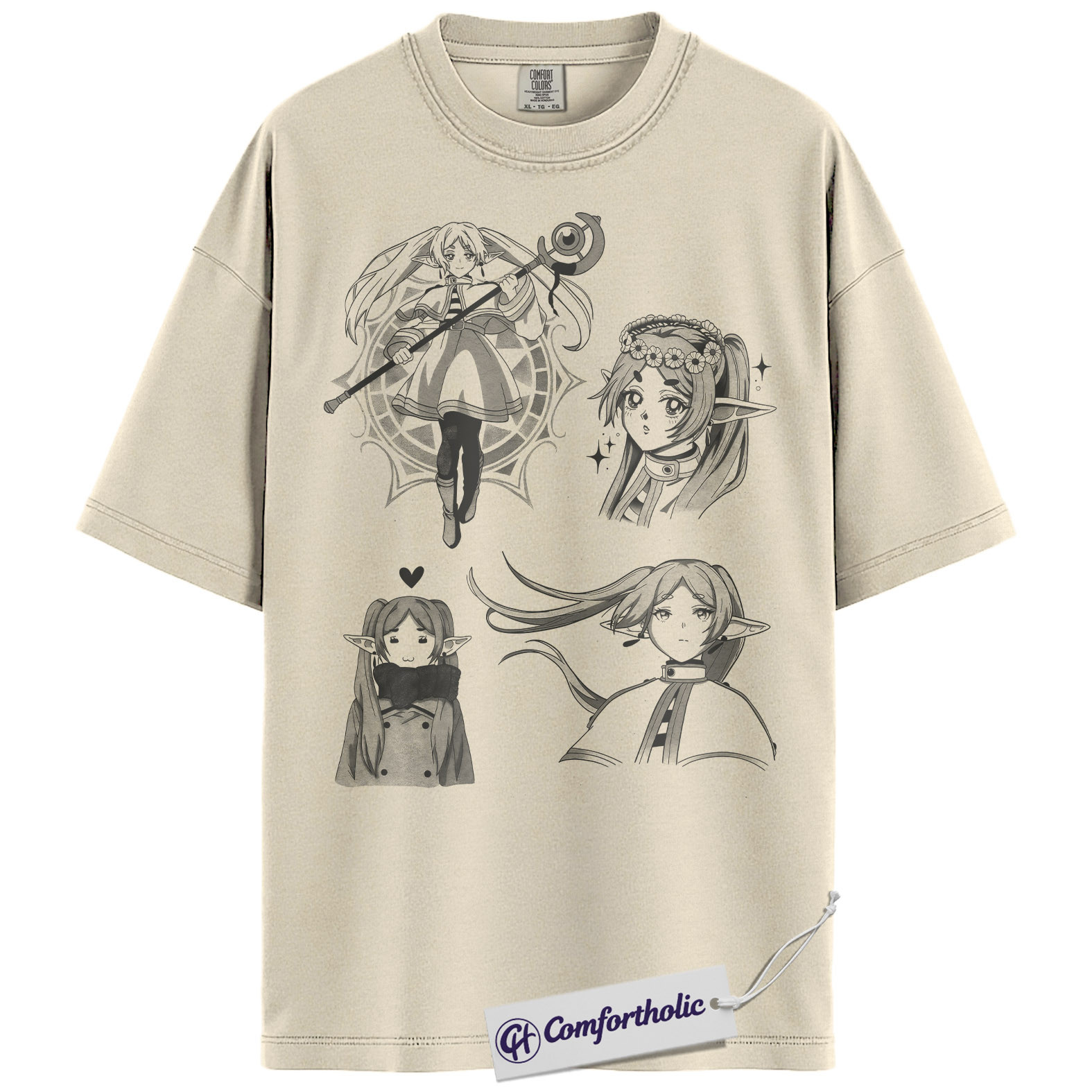 Frieren: Beyond Journey's End Shirt, Anime Graphic Tee, Comfort Colors Shirt