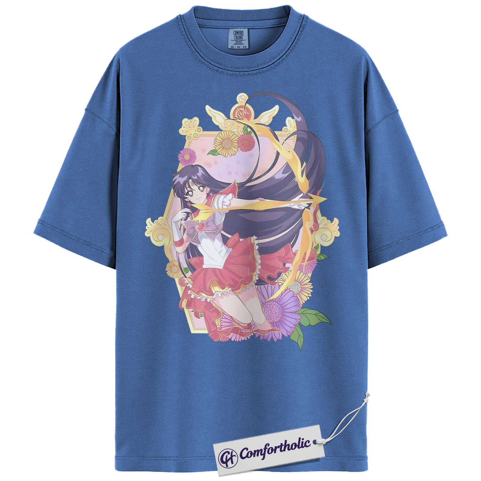 Rei Hino Shirt, Sailor Mars Shirt, Sailor Moon Shirt, Anime Graphic Tee, Comfort Colors Shirt - Image 13