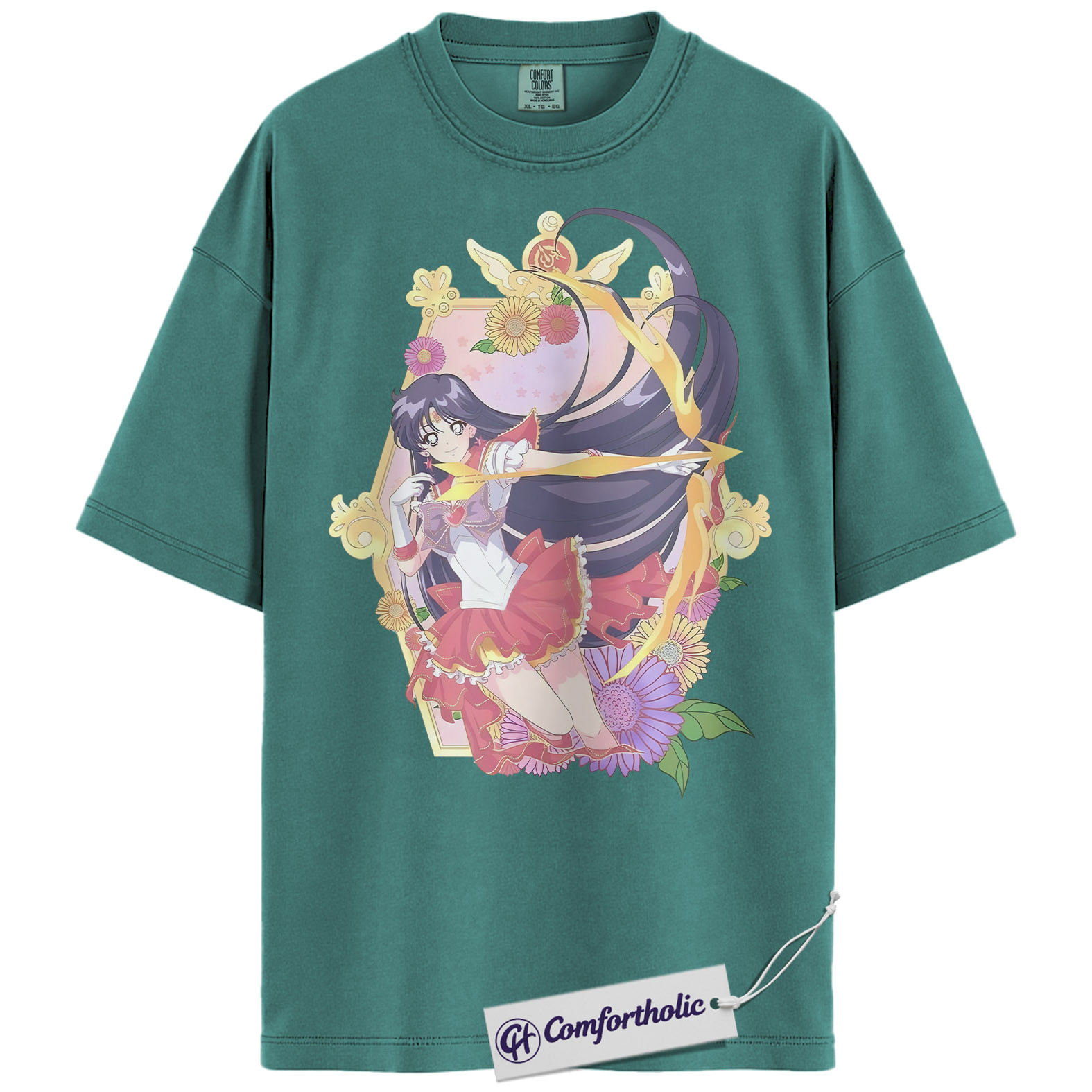 Rei Hino Shirt, Sailor Mars Shirt, Sailor Moon Shirt, Anime Graphic Tee, Comfort Colors Shirt - Image 14