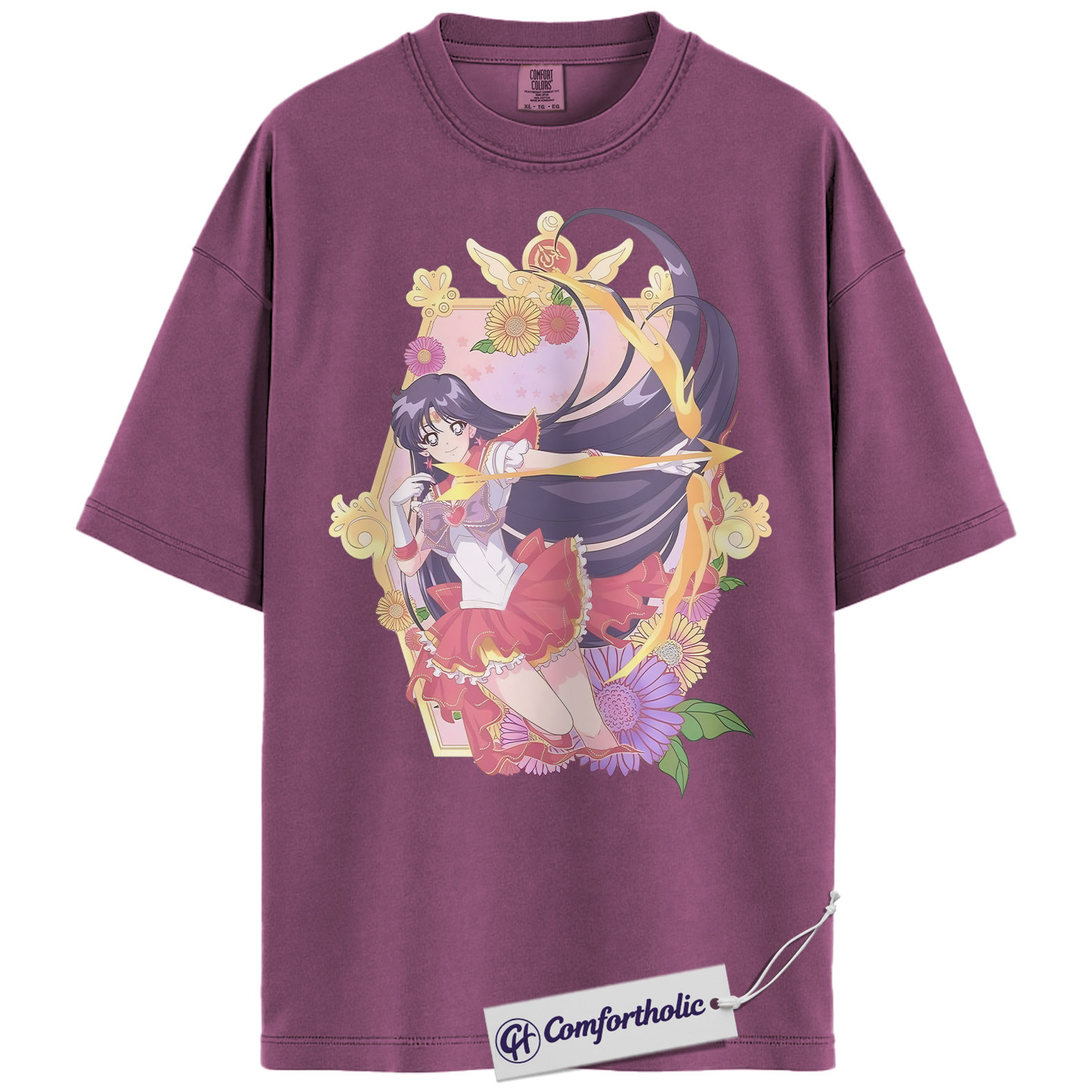 Rei Hino Shirt, Sailor Mars Shirt, Sailor Moon Shirt, Anime Graphic Tee, Comfort Colors Shirt - Image 16