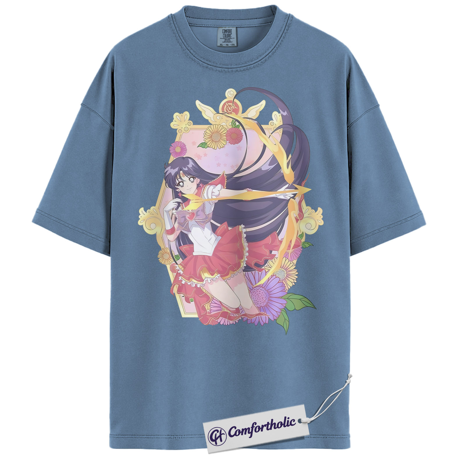 Rei Hino Shirt, Sailor Mars Shirt, Sailor Moon Shirt, Anime Graphic Tee, Comfort Colors Shirt - Image 18