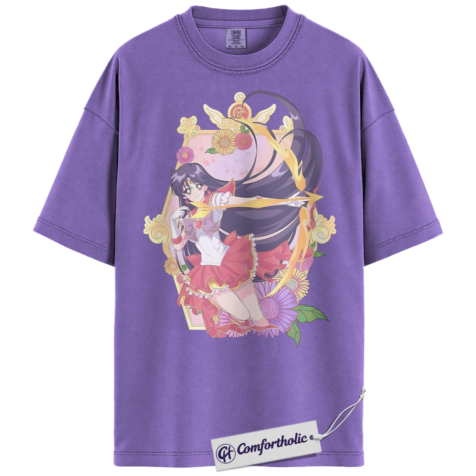 Rei Hino Shirt, Sailor Mars Shirt, Sailor Moon Shirt, Anime Graphic Tee, Comfort Colors Shirt - Image 20