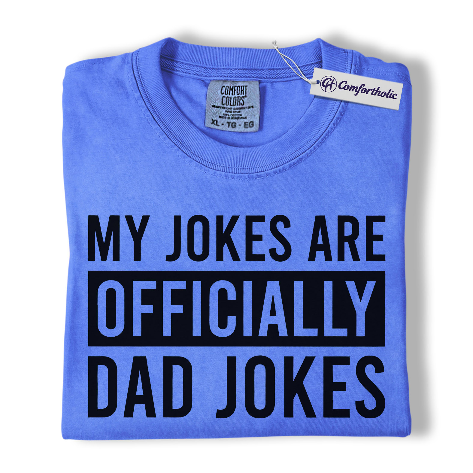 Dad Jokes Shirt, Bold Typography Funny Quote Graphic Tee, Classic Dad Humor T-Shirt, Gift for Fathers & Father’s Day Lovers, Comfort Colors Shirt - Image 12