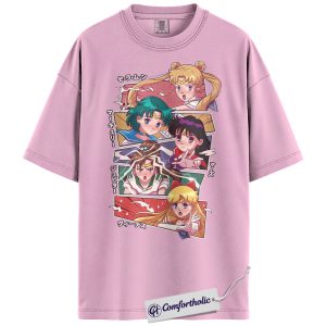 Sailor Moon Shirt, Anime Graphic Tee, Comfort Colors Shirt